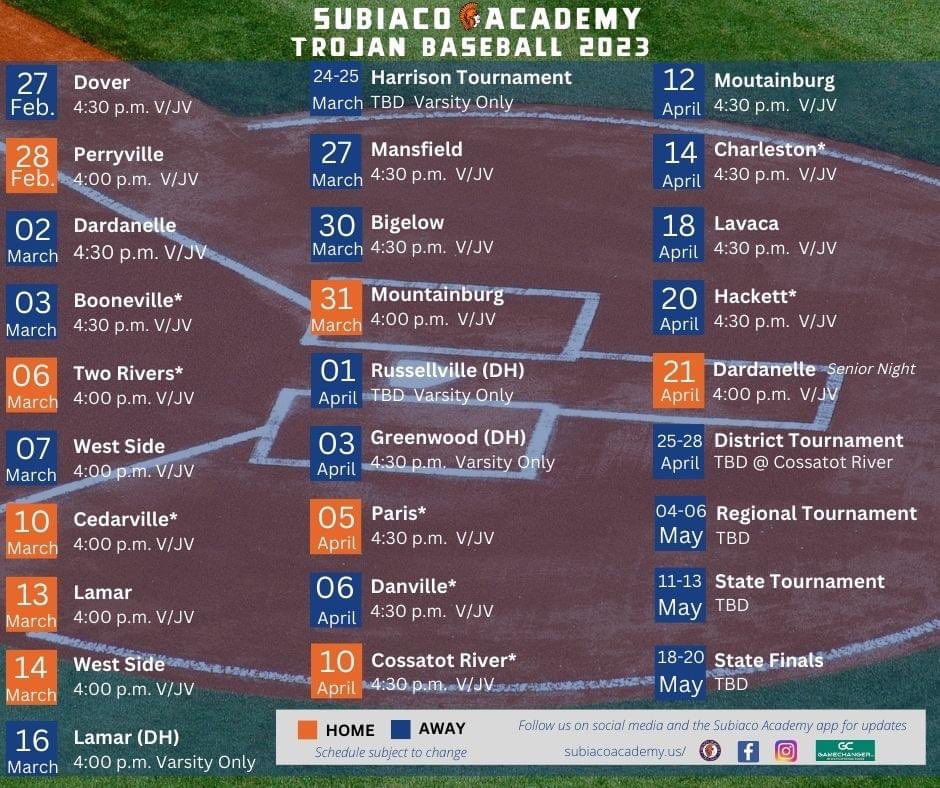 SubiBaseball's tweet image. Who’s ready for some Trojan Baseball. Just 54 days till the season opener ⚾️.  #onwardtrojans #SubiacoAcademy