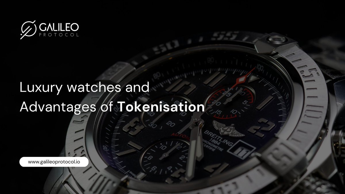 Tokenisation of luxury watches means encrypting sensitive information including their serial numbers or ownership records into unique tokens on a secure blockchain platform.

Know more about the advantages of tokenisation of luxury watches here: 

galileoprotocol.io/industry-cases…