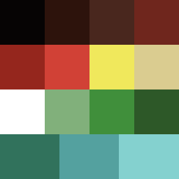 RejectedPalette's tweet image. Today's #randomRPL is: "Christmas wonderland by Supertoady"! Nice colors, right? Try making art with it and tag us! We'll be delighted to add your art to our gallery! 🎨