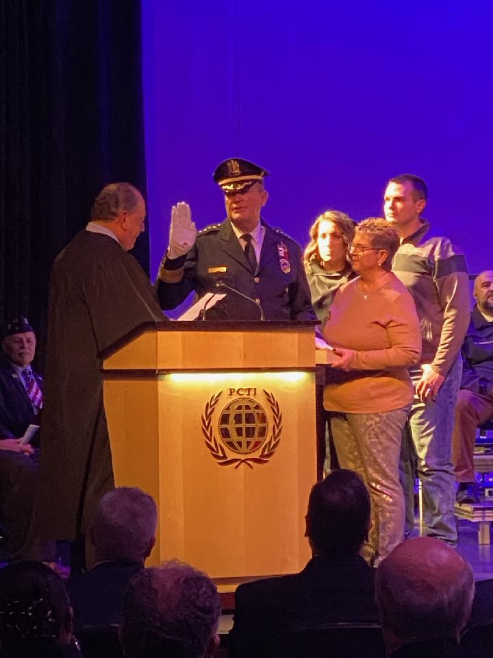 BenjieWimberly's tweet photo. Congratulations again to Passaic County Sheriff Richard Berdnik, Commissioner Pat LePore &amp; Commissioner Terry Duffy  on being sworn in tonight to another term tonight! #PCDems https://t.co/KmomMYRG52