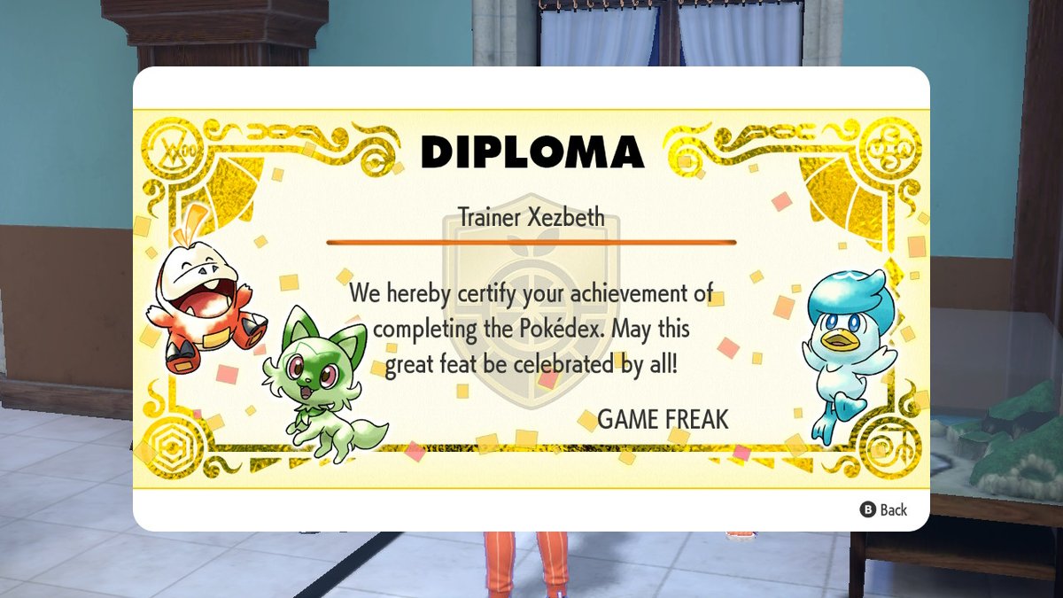 Xezbeth23's tweet photo. #PokemonScarletViolet #NintendoSwitch https://t.co/01zpixy6sT