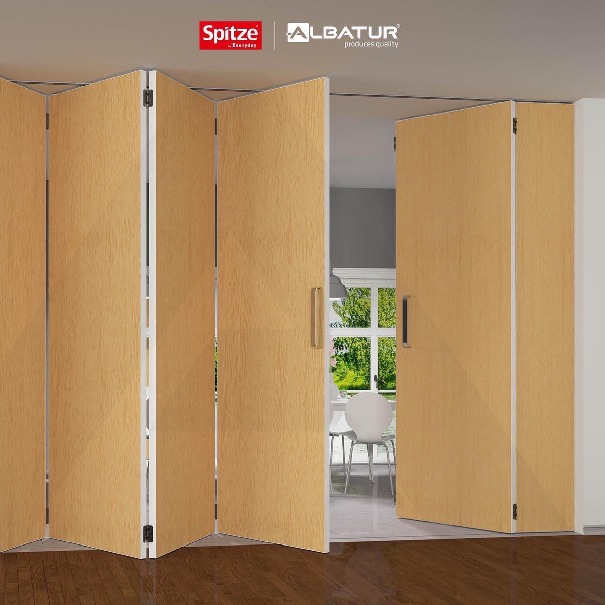 SpitzeEveryday's tweet photo. Spitze+Albatur provides one of the finest Sliding Foldable Door hardware systems made. Ideal for commercial and architectural applications where smooth, trouble-free operation and long life are a necessity!
#kitchencabinets #wardrobedesign #timlessdesign #bestquality https://t.co/m5vXosqVsM