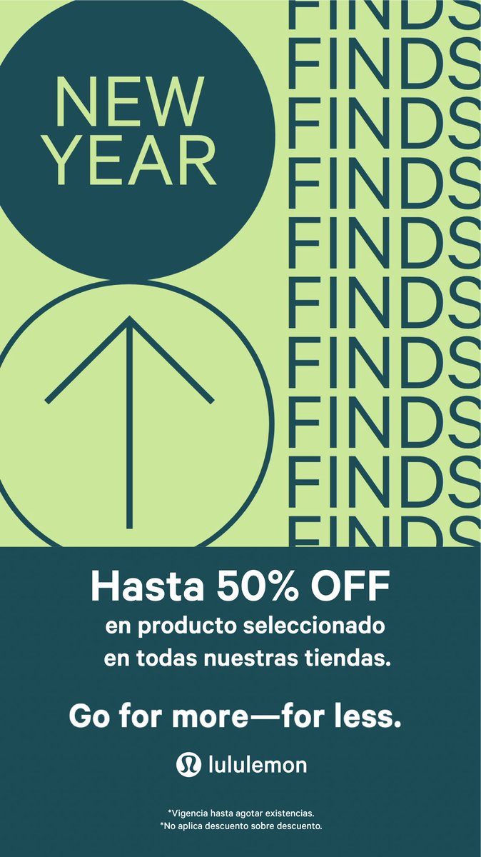 Llegaron nuevos descuentos a todas nuestras tiendas y te estamos esperando. *Vigencia hasta agotar existencias.