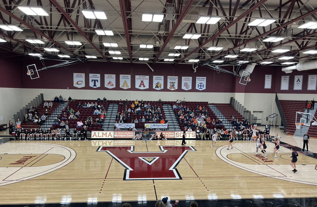 <a href="/AlmaScotsWBB/">Alma College Women's Basketball</a> is taking on Hope tonight in Art Smith Arena! Go Scots!