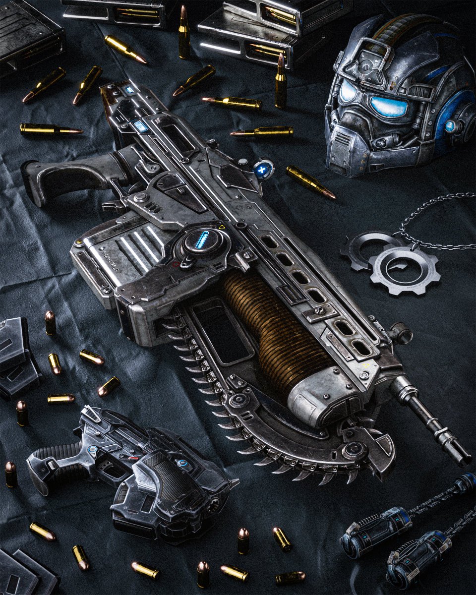 COG Loadout

#GearsofWar #Blender3D