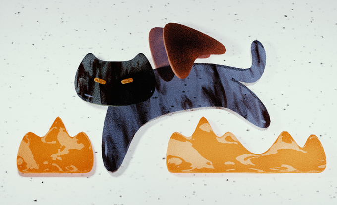 experimenting with blender materials...! 