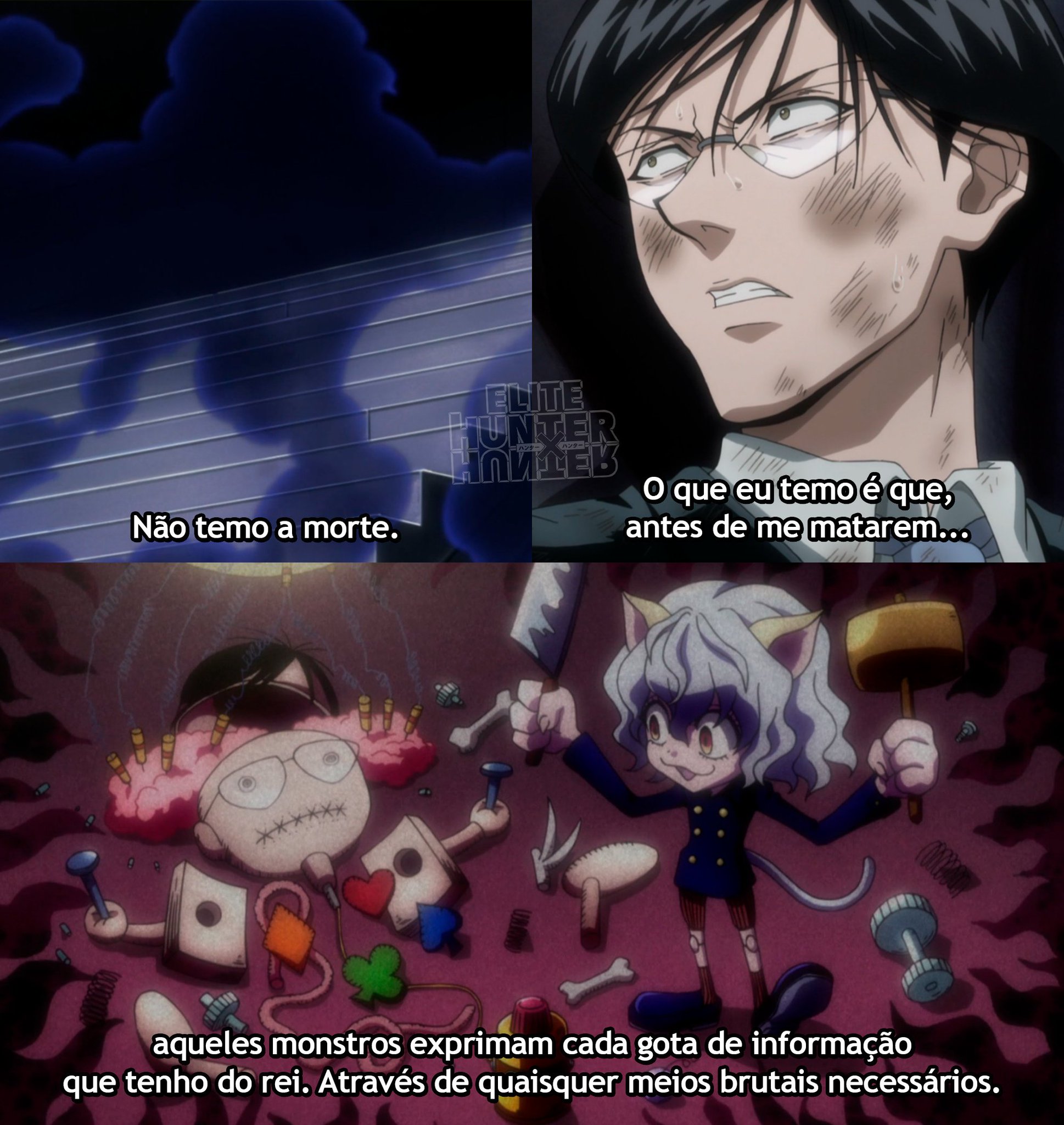 Não rezamos por amor, rezamos - Elite Hunter x Hunter