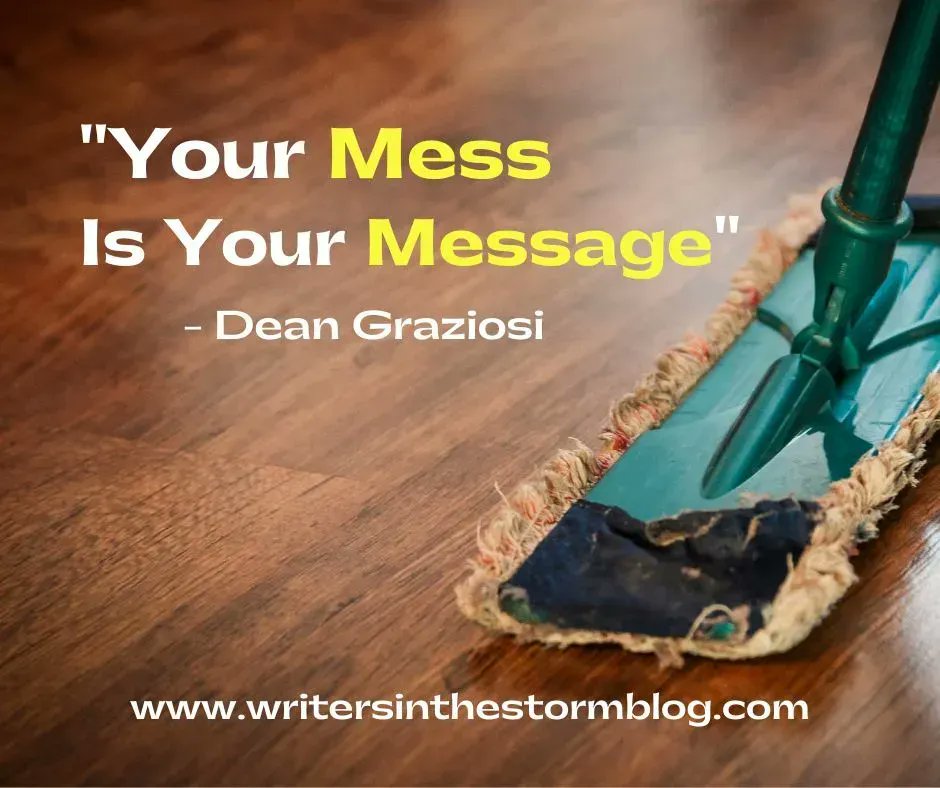 One Stop for Writers (@onestop4writers) on Twitter photo Writing Tip: "Your Mess Is Your Message" buff.ly/3crGvzx <a href="/JennyHansenCA/">Jenny Hansen</a> #writing #amwriting Writing Tip: "Your Mess Is Your Message" buff.ly/3crGvzx <a href="/JennyHansenCA/">Jenny Hansen</a> #writing #amwriting
