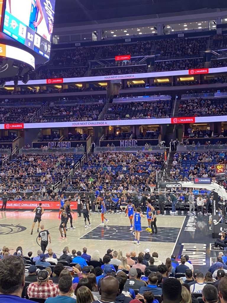 AndyStorch's tweet image. Let’s go Magic! Playing some great ball tonight. 

#PureMagic #MagicTogether
