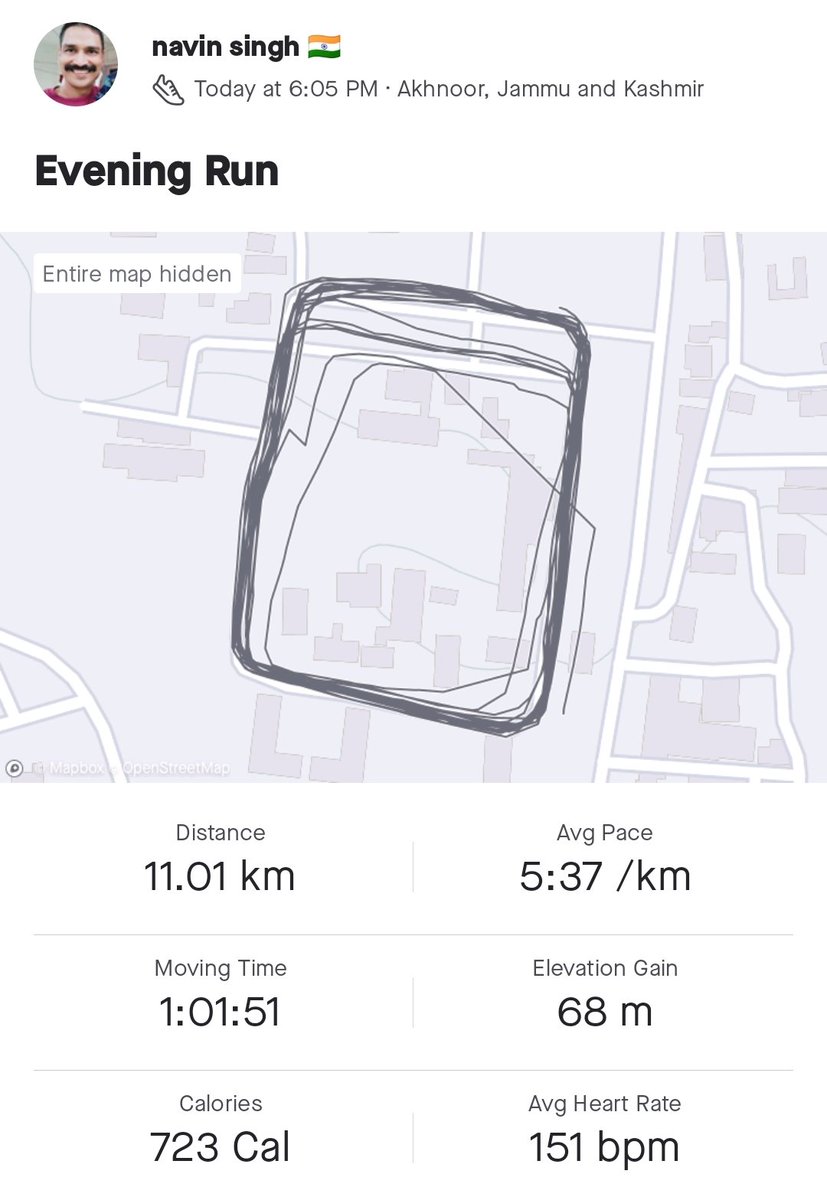 drnavin1012's tweet photo. Good Morning tweeple #running #Negativesplit 11k only https://t.co/PSry4ViK86