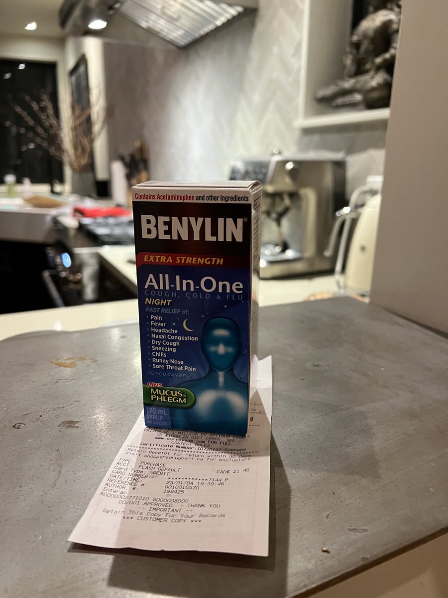 Empty shelves ⁦<a href="/ShopprsDrugMart/">Shoppers Drug Mart</a>⁩ at two downtown #toronto locations in the middle of cold/flu season maybe ⁦<a href="/GalenWeston_PC/">Galen Weston</a>⁩ would have supply chains figured out by now?