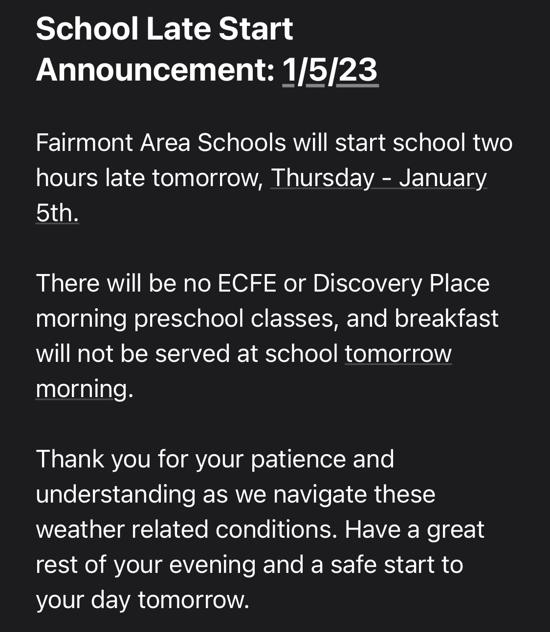 Fairmont MN Weather (FairmontMN_Wx) / Twitter