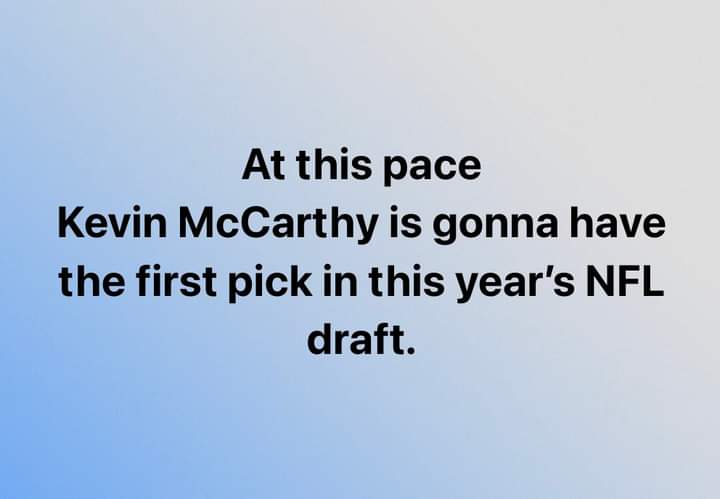 JamieOlson67's tweet image. #Speakerofthehouse #KevinMcCarthyIsALoser