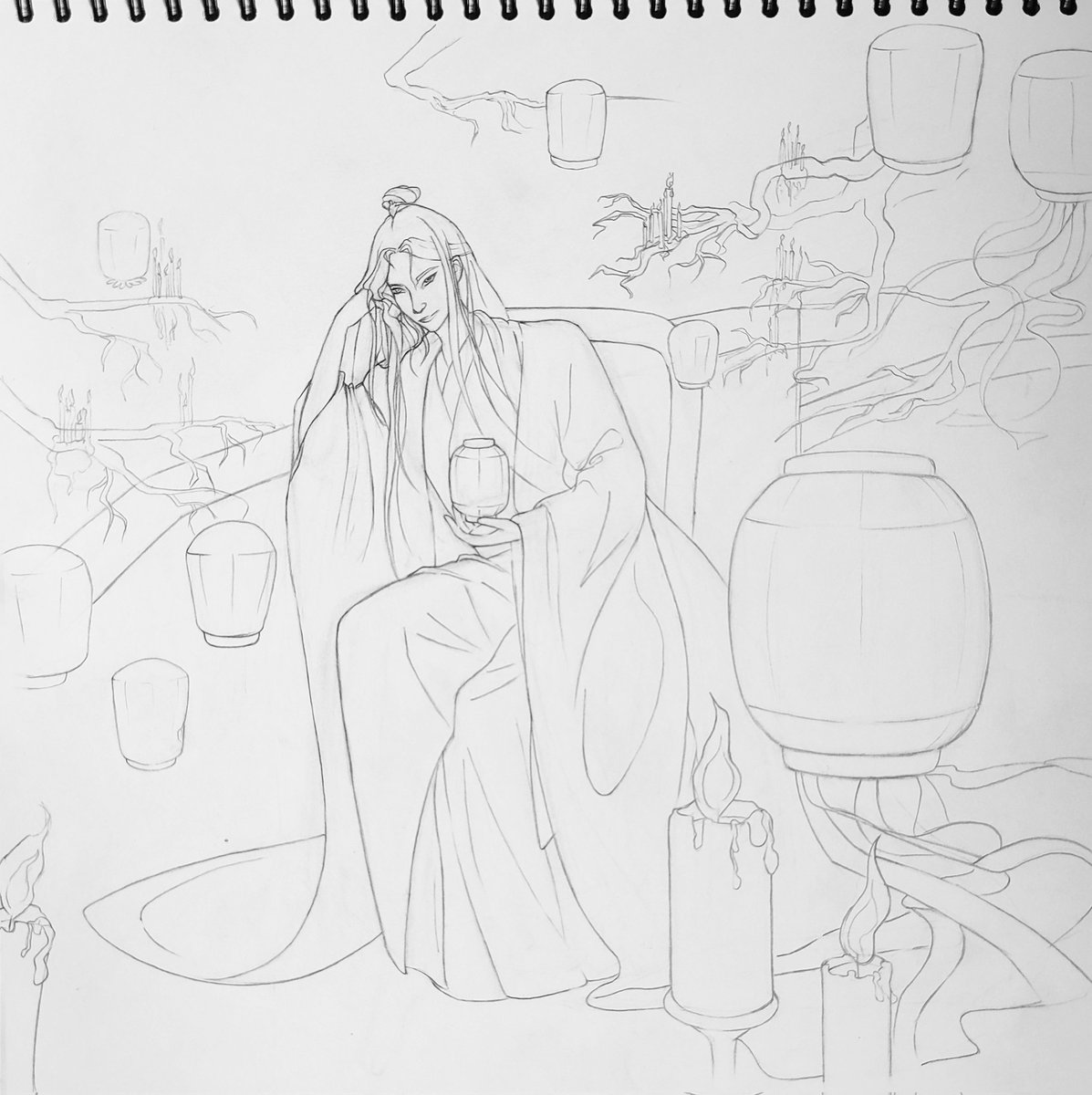 Shapka_D_'s tweet photo. что-то
было для зина, но не вышло
#ArtistOnTwitter #art #sketch #TGCF https://t.co/PXEUbEOuYx