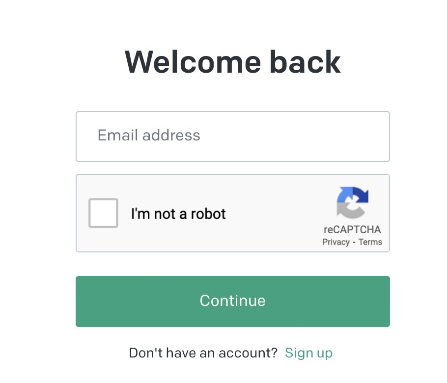 my favorite part of logging into ChatGPT is when they want to verify that I'M NOT A ROBOT!?!