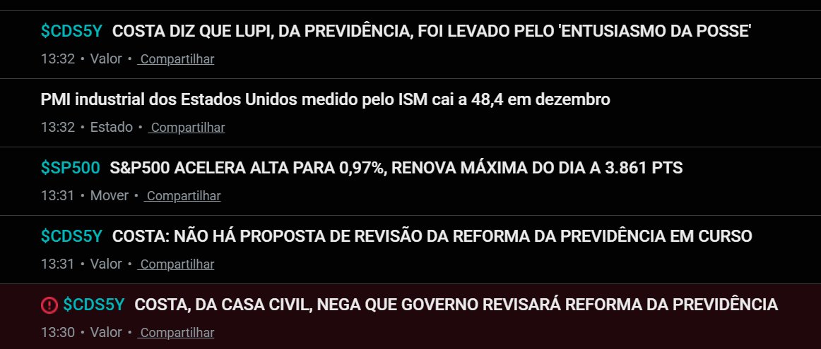sobcustodio's tweet photo. Narramos ao vivo a puxada nos papéis da PETR4, que aconteceu no meio da tarde, e comentamos em cima do fato a fala do ministro Rui Costa afirmando que não vai acontecer nenhuma revisão na Reforma da Previdência! 

#TCRadio #AlmoçoDeNegócios https://t.co/2cxPgujVMV