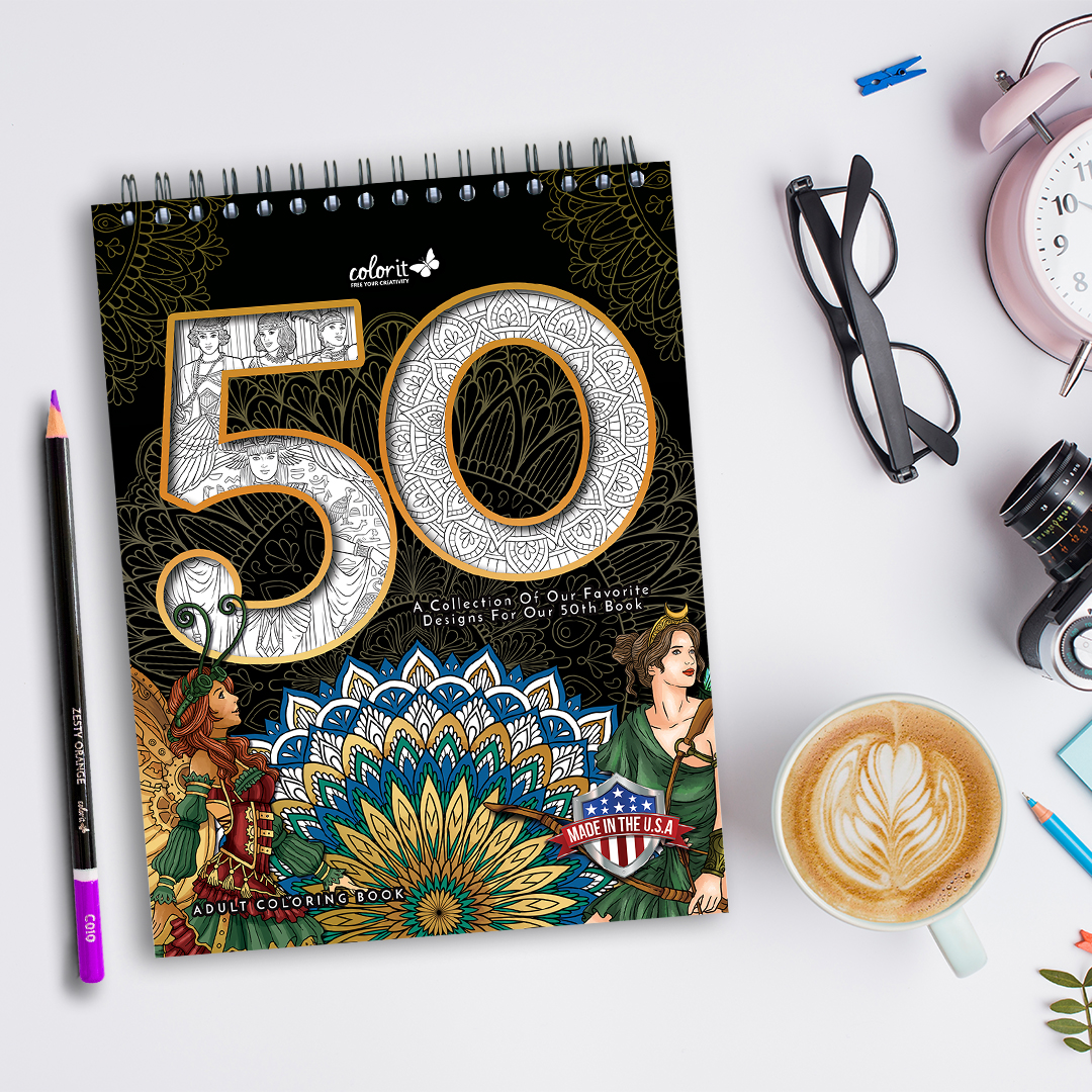 coloritcom's tweet photo. 12 months = 12 coloring books 🎉 
Let's do a little rundown. 2022 was surely one for the "books" and more will come for 2023! What's your favorite release? 

#ColorIt
#freeyourcreativity https://t.co/yd2UGPCaQF