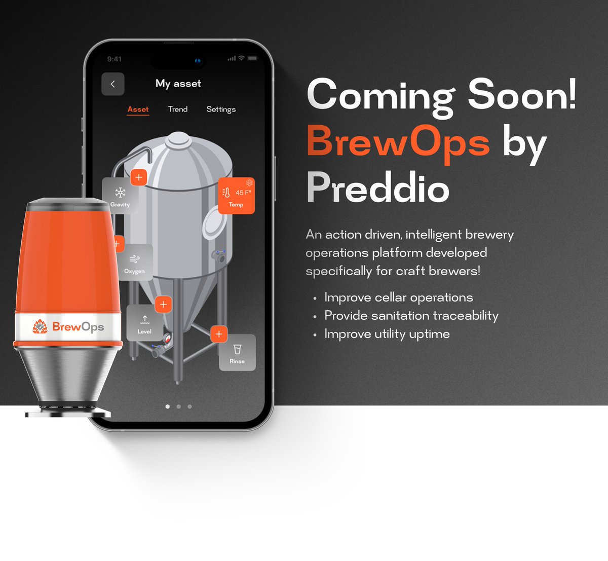 Attention craft brewers! Make sure to be on the lookout early this year for BrewOps, an action-driven, intelligent brewery operations platform designed specifically for craft brewers.