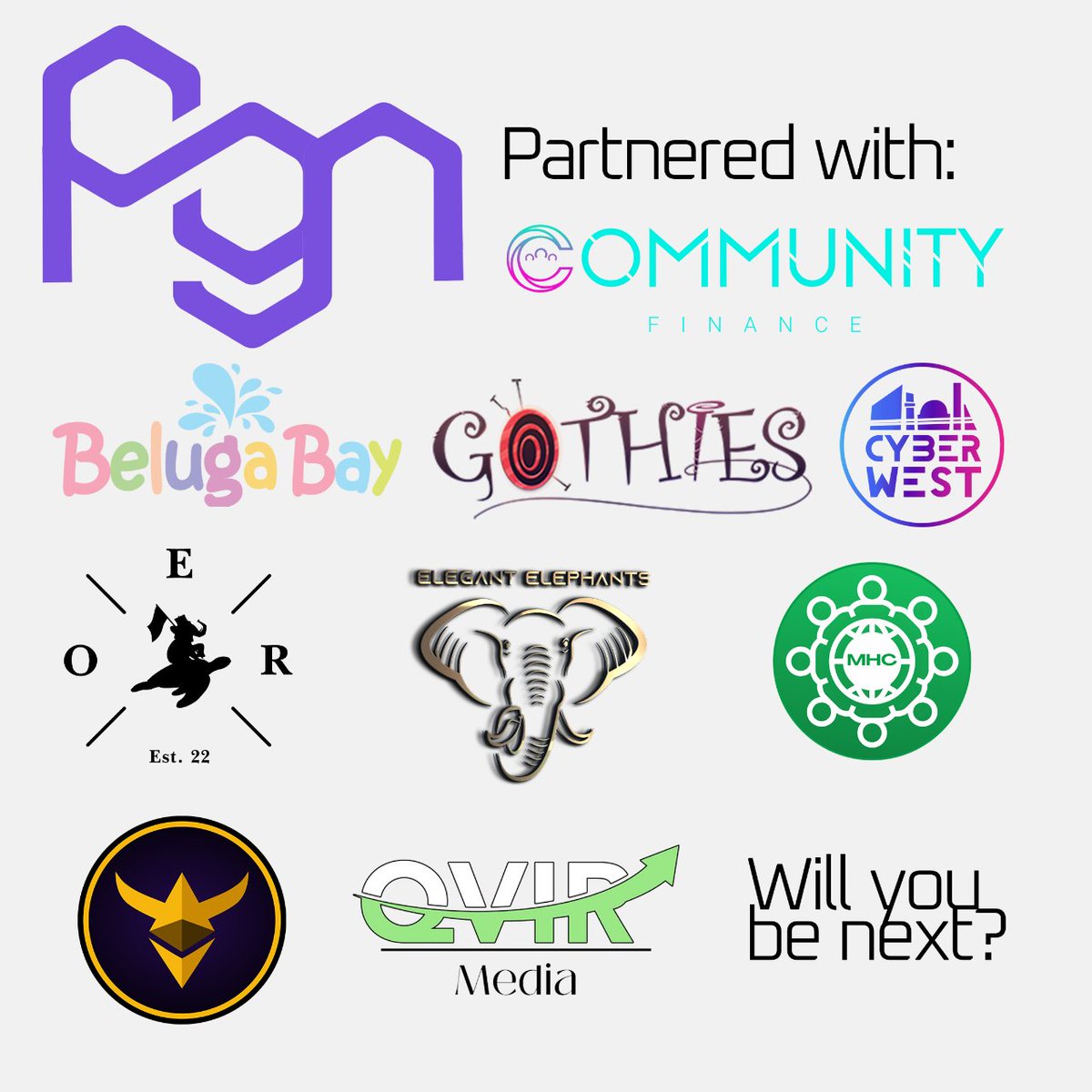 ElegantHerd's tweet photo. 🐘 Elegant Elephants is a proud partner of @PGamenight! 

💫 Join us &amp; so many other amazing projects for weekly events &amp; games!

#ElegantElephants #PolygonGameNight https://t.co/q3jkg1ee0I