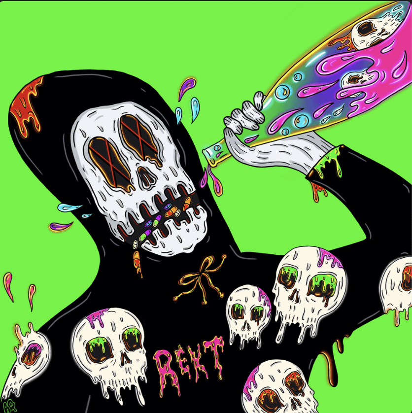 TABZTABZ22's tweet photo. Prince Skully #6799 https://t.co/lEoOx43oyk