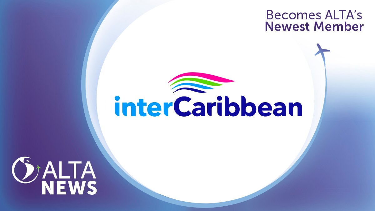 ¡Bienvenida a ALTA, <a href="/interCaribbean_/">interCaribbean Airways</a>!
Hoy anunciamos que interCaribbean Airways se une a ALTA como nuevo miembro.
Toda la información: bit.ly/3Cnybee.

#ALTA #interCaribbean #Aviación