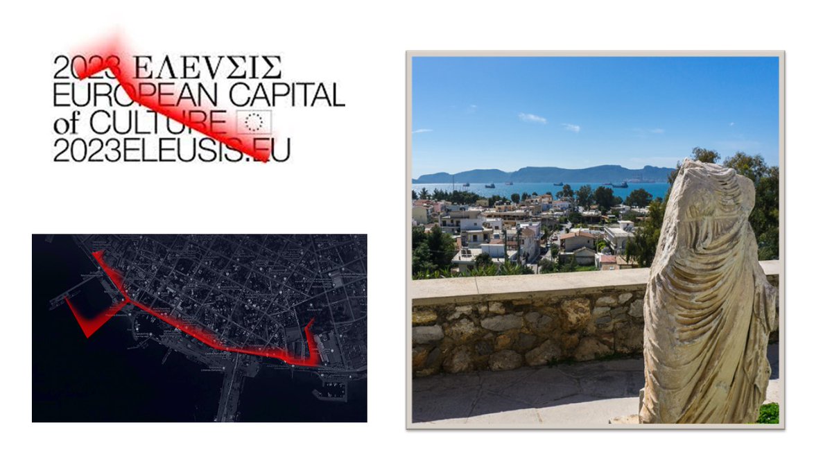 GreeceInUSA's tweet image. Mark your calendars for #Eleusis2023 

One of the five most important sacred cities of antiquity, the city of the Elefsinian Mysteries and birthplace of Aeschylus, Elefsina is #Readyfor2023 to be the European Capital of Culture

For a taste of the program➡️bit.ly/3VQkdrY