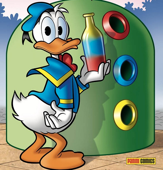 Enti_Ducky's tweet photo. Ich vor'm Glascontainer. Jedes. Mal. 🧃 #DonaldDuck #Recycling #Altglas #Mülltrennung https://t.co/pQxqcKVInR