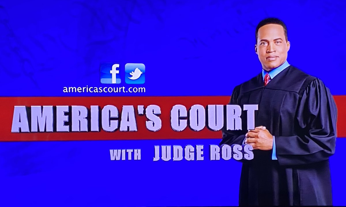 America's Court With Judge Ross tweet media