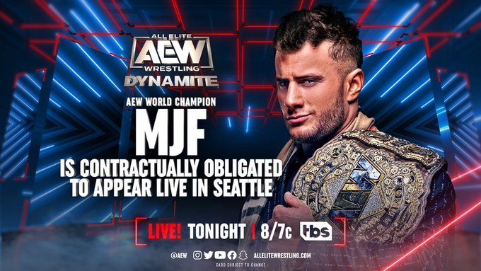 MJF AEW Dynamite 4 de Enero 2023 Repeticion