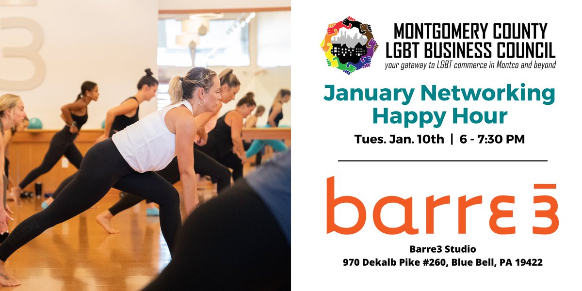 This Tuesday, Jan 10...Networking Happy Hour in Blue Bell!

eventbrite.com/e/january-netw…