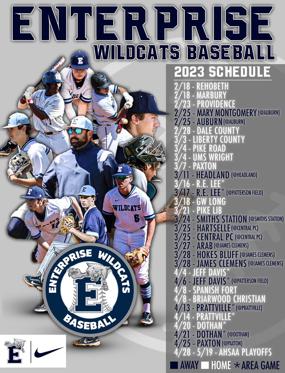 🚨Schedule Drop!! 🚨
<a href="/EnterpriseHighS/">Enterprise High Sports</a> @PBR_Alabama <a href="/AlaBCAUpdates/">AlaBCA</a>