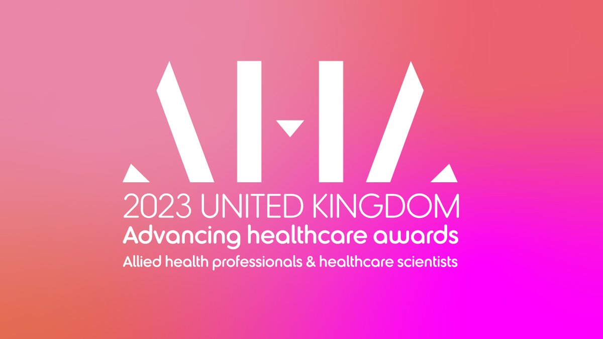 ahcsuk's tweet photo. 📣📣📣There are just 3 weeks left to enter the Advancing Healthcare Awards 2023 - shining a spotlight on the work of healthcare scientists and allied health professionals across the UK.

Closing date is 24 January 2023
 https://t.co/lQCnYecIYn https://t.co/bS1CBfWjcP