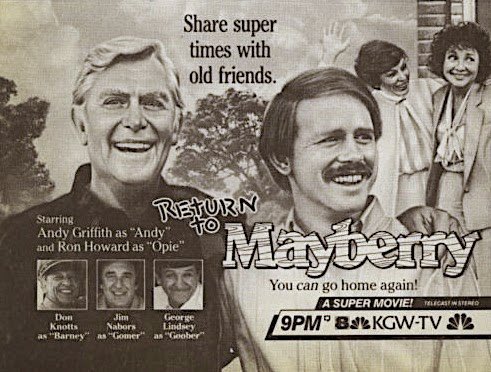TVGuideAds's tweet image. #mayberry #80s