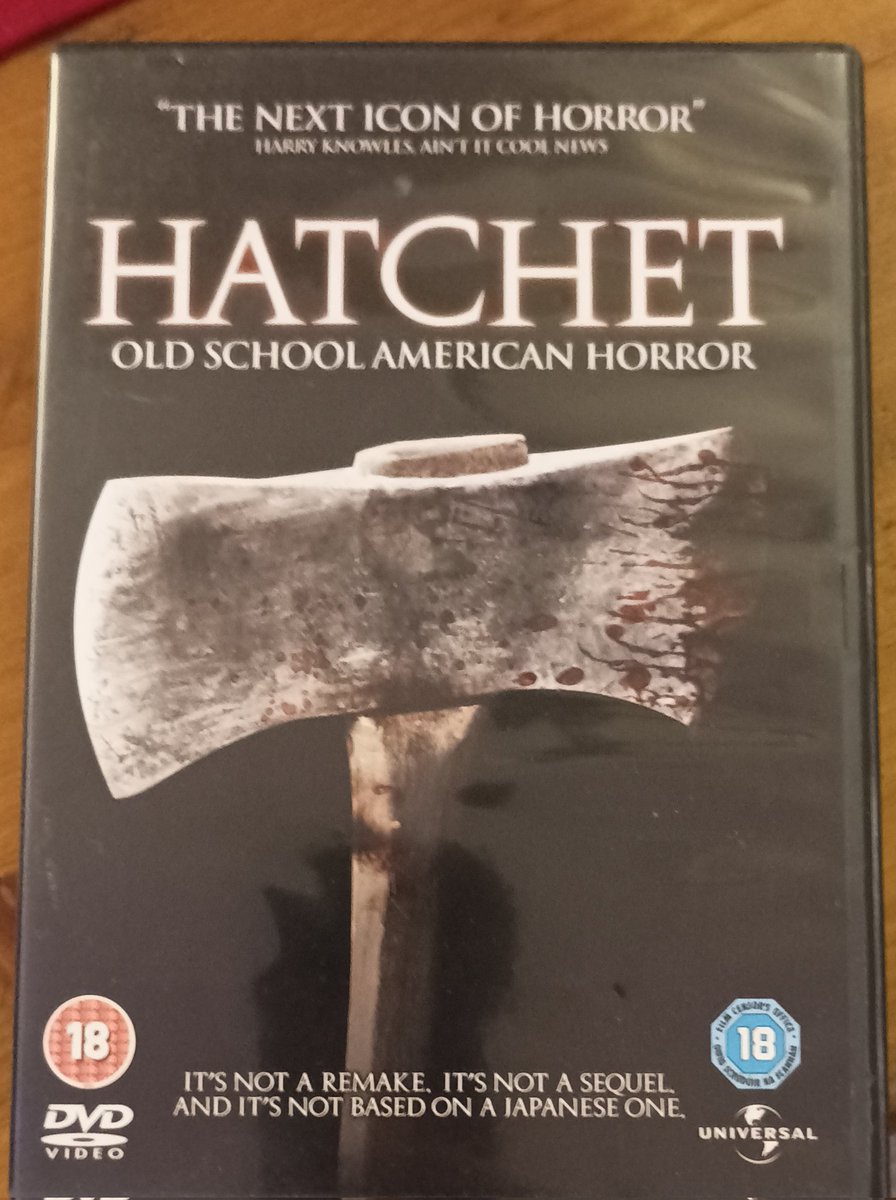 @RobertBEnglund @TonyTodd54 same @kanehodder1 
Oh yes 🖤🖤🖤🖤🖤🖤🖤🖤🖤
Let's go.
#hatchet #horror #kultowehorrory #ILoveHorror