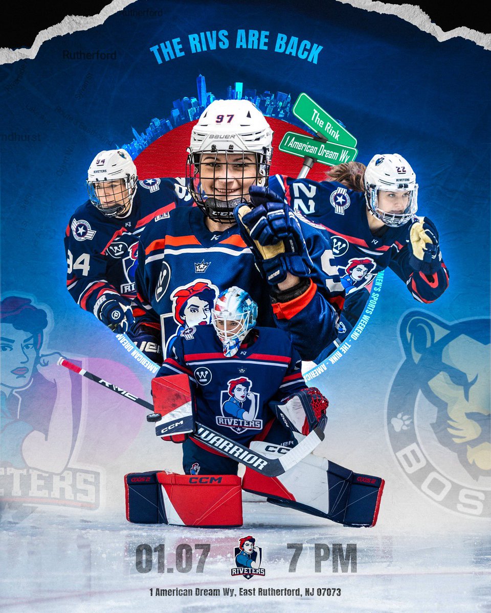 Rivs Hockey is Back Home 🏒💪
SAVE THE DATE #hockey #pros