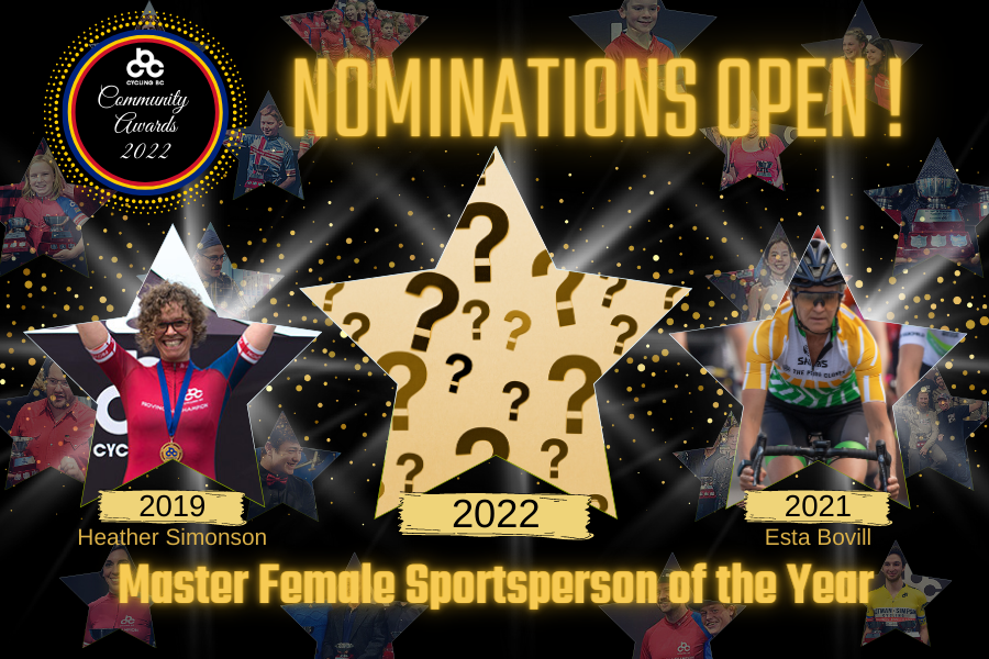 CyclingBC's tweet image. Today–Jan 4th– is the last day to nominate a deserving athlete, coach, team, volunteer and more for the 2022 Cycling BC Community Awards—Celebrating the transformative power of sport and the people in our community who have inspired us. Nominate at bit.ly/2022cbcawards
