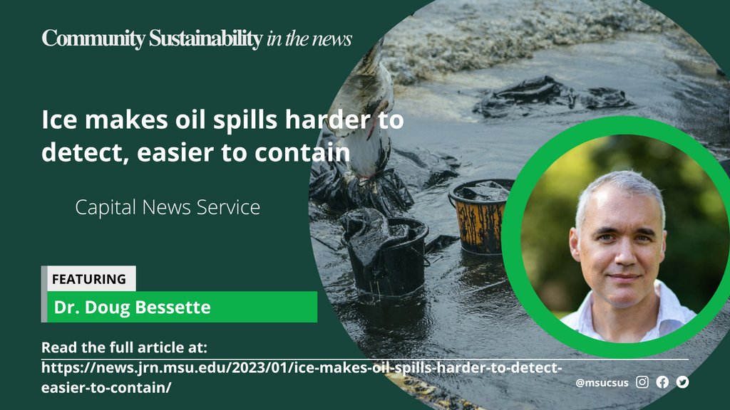 MSU Department of Community Sustainability tweet media