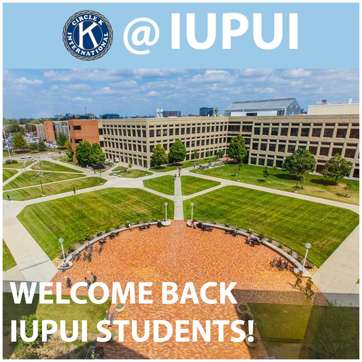CircleKIUI's tweet photo. Hey Jaguars! Hope you're all looking forward to the start of the semester on Monday! Keep an eye on our social media for updates about meetings this semester and how new students can join!
@inckiofficial #INCKIpride @circlekintnl #ChooseCKI @iupui @iupuistuaffairs https://t.co/wFeqzvWxyL