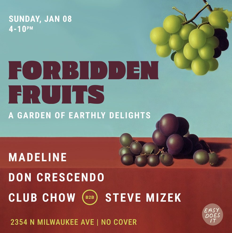 Throwing a day party this Sunday - stop by if you’re in Chicago!