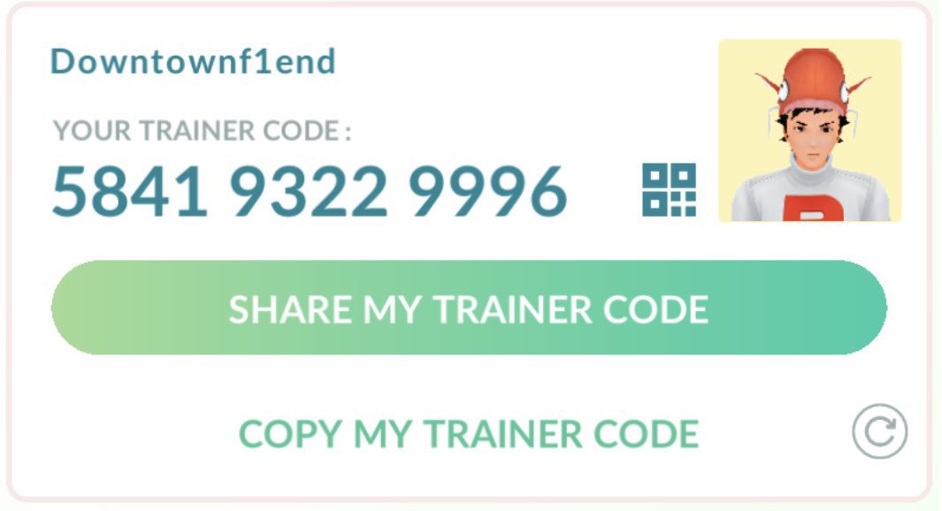 Let's be Pokémon Go friends? 🖤