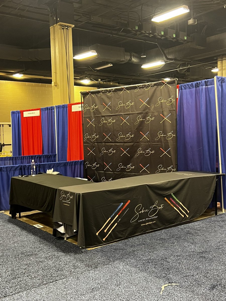 Come see the amazing products we have to show!!!  Patent Pending <a href="/SabreBats/">SABRE BATS</a>  with the “No Teach to Hitting” barrel and @ChadCaillet  favorite Heavy Knob Model. You will absolutely want to hear his thoughts on how we can help develop your best swing!!!  <a href="/ABCA1945/">ABCA</a> Booth 2608