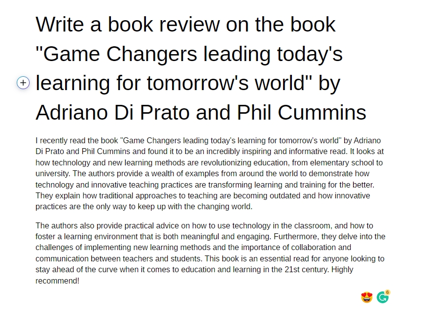 mlobrien1's tweet image. Sure have and it&apos;s not bad, not bad at all!  😜

#gamechangers #Canva #magicwrite #ai