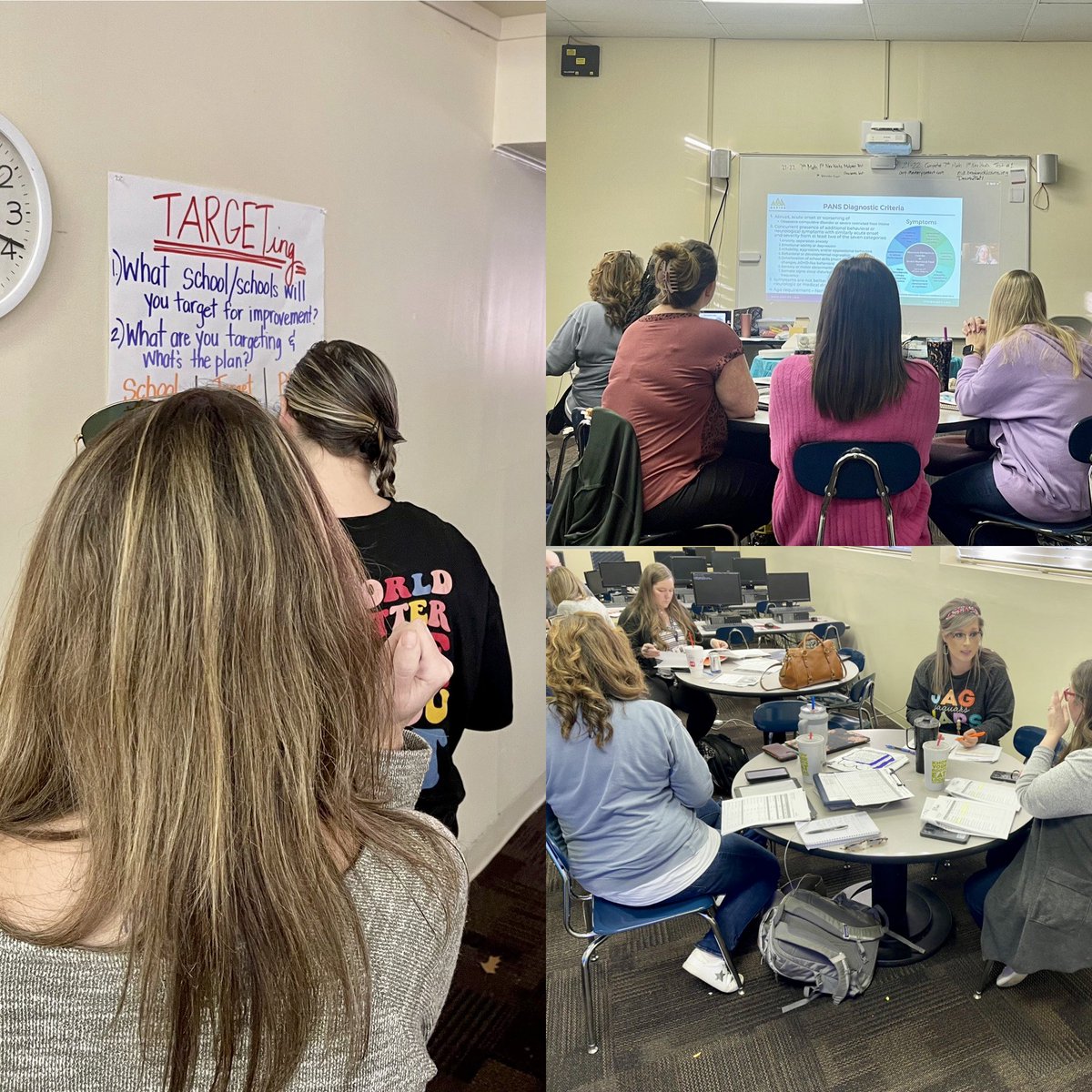A day full of learning, analyzing, &amp; goal setting for our staff was the perfect way to get back to it! We learned more about PANS/PANDAS. Along with a team-lead recap of ABA &amp; AU, &amp; the BAMMS conference there was lots of learning! 🤓 

We are ready for our students! 🎉 
#TeamDCS
