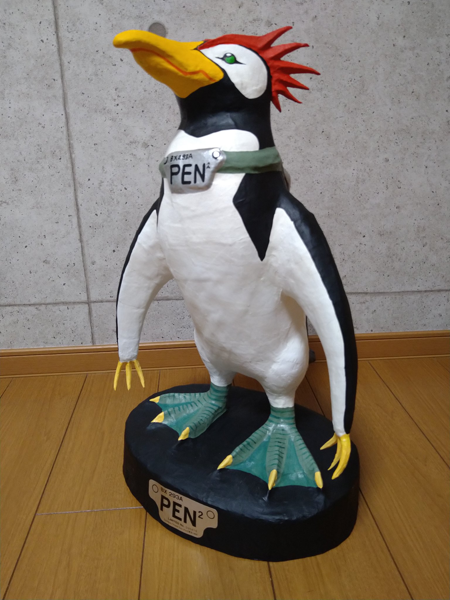 ペンペン 等身大 フィギュア 限定生産品 エヴァンゲリオン