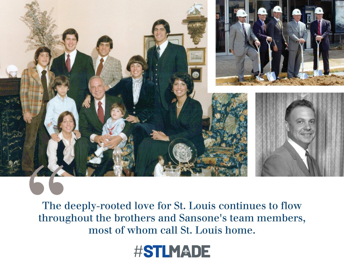 SansoneGroup's tweet photo. We are proud to be STL MADE!  Check out Sansone Group's feature in STLMADE. This piece does a great job of showcasing who Sansone Group is and the valuable lessons our Founder instilled in our company.  

Read more here: https://t.co/rj0UDOnGxk https://t.co/E5q1YdZDyd