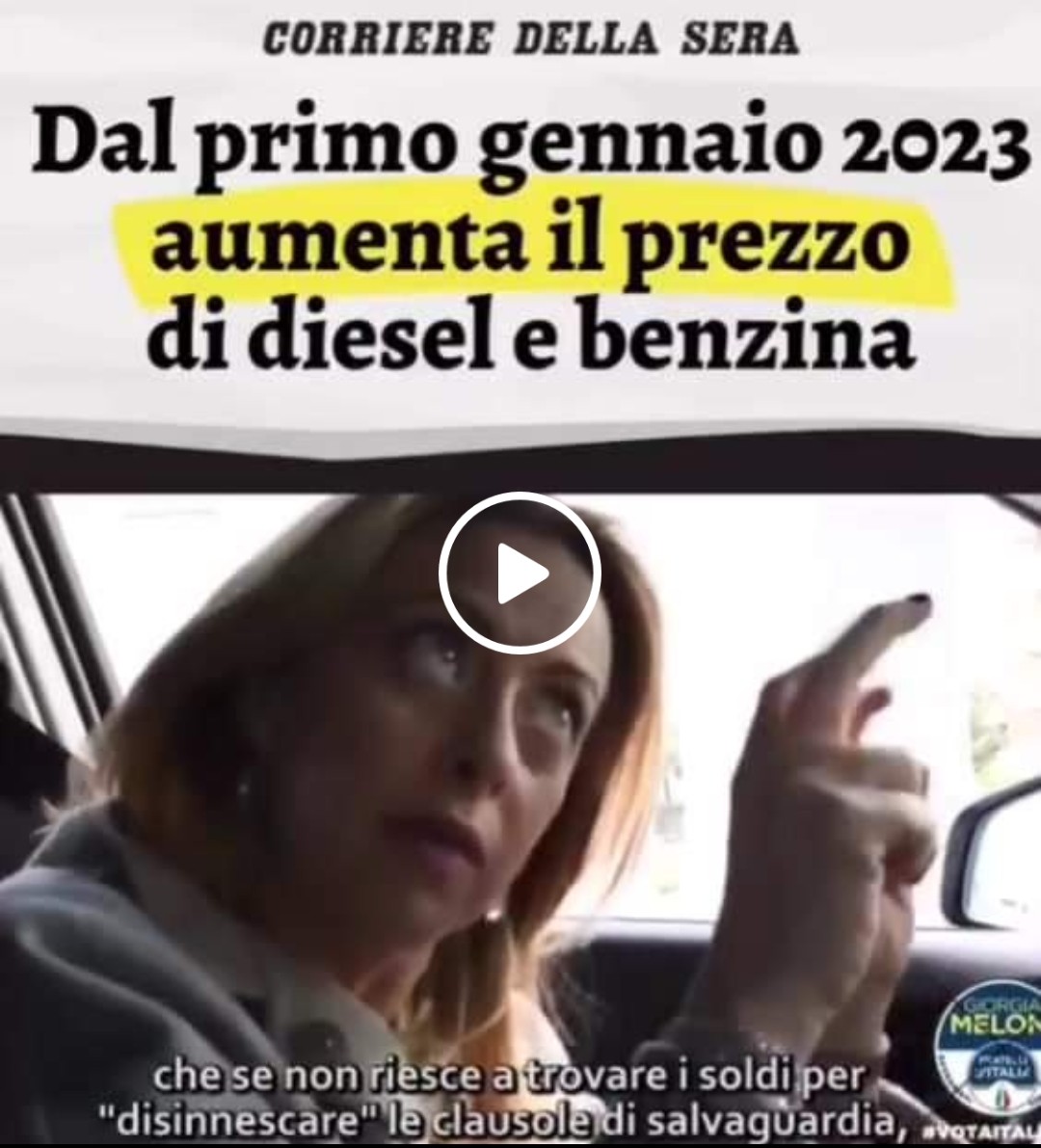 E fatte cascà qualche dentino, che ce serve l'euri della Fatina pé pagà le bollette!
#carobollette #gas #cit #carburanti #pianostraordinario