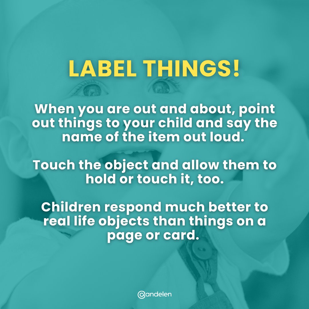 Candelen_'s tweet image. Listening to infants and toddlers babble can be a very enjoyable experience of parenthood. There are many suggestions for building #expressivelanguage, but the most important one is to simply talk. Here are some of our favorite ways to encourage talking in young children.