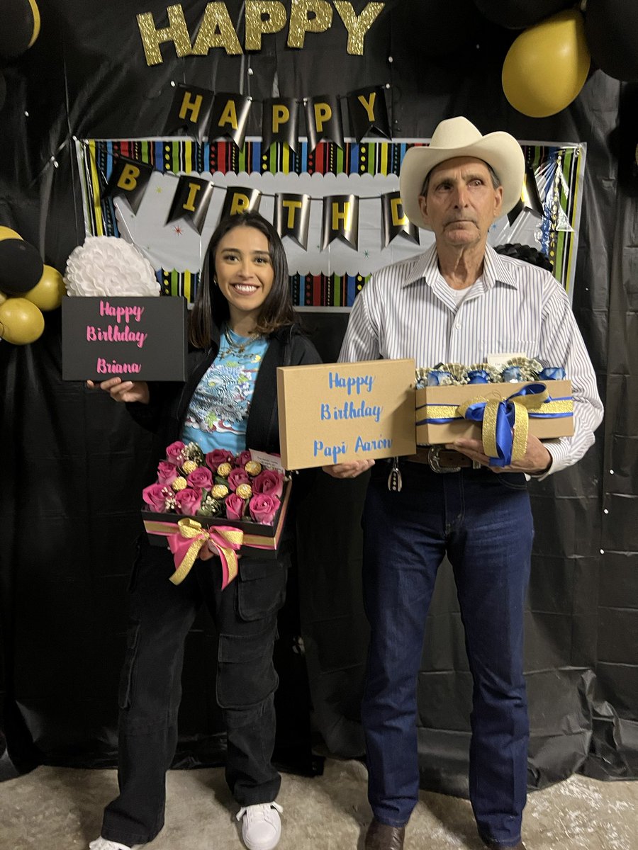 hilda1213runner's tweet photo. Happy 25th Birthday to our beautiful daughter Briana &amp; my daddy Aaron Saenz turning 79 on Jan 3. Blessings to both 💗 https://t.co/usF8ZSBiLs