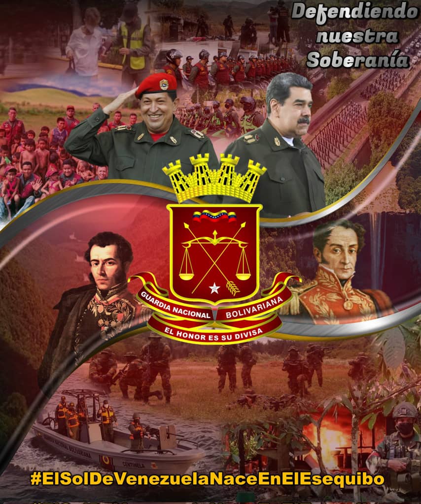 #4Ene Indetenible Guardia Nacional Bolivariana #GNB, leal y comprometida con la defensa y protección de nuestra soberanía Nacional ¡Leales Siempre, Traidores Nunca! #BoliviaHaceJusticia