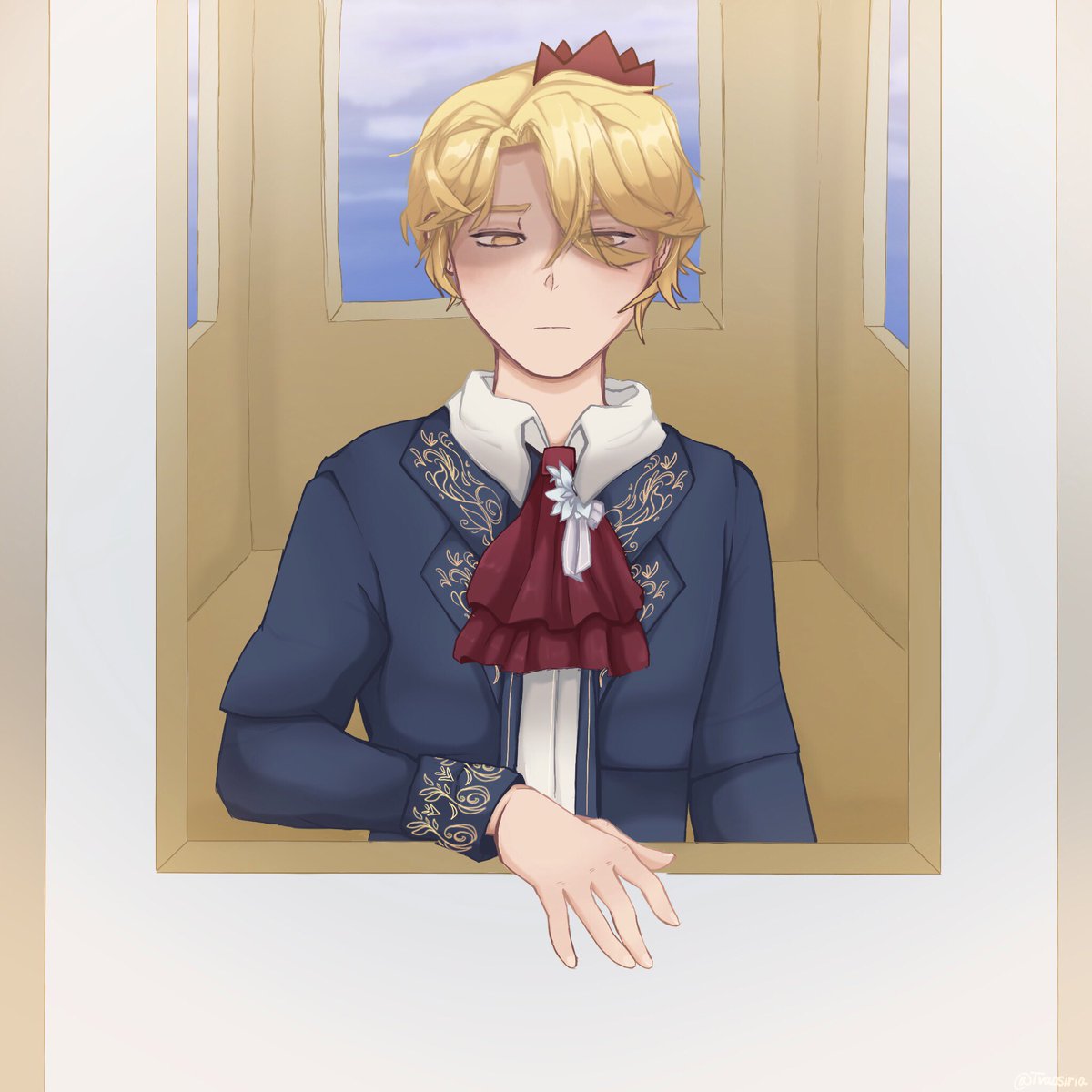 Tvaosiria's tweet photo. #용마우
RJ is very handsome and I think most people would agree 👍

He’s a lonely king and I tried to capture that kind of emotion in this drawing https://t.co/F5Znp17bZW